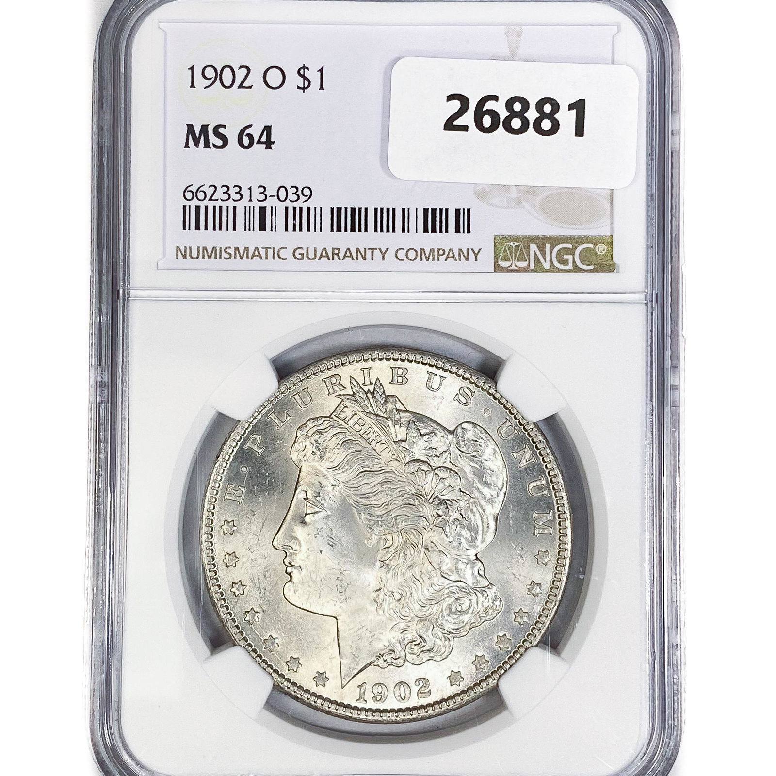 1902-O Morgan Silver Dollar NGC MS64 (1 of 2)