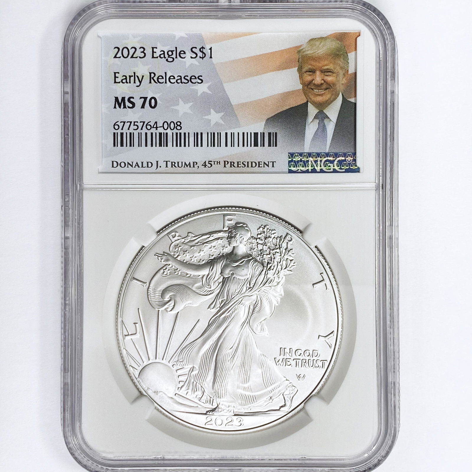 2023 American Silver Eagle NGC MS70 (1 of 2)