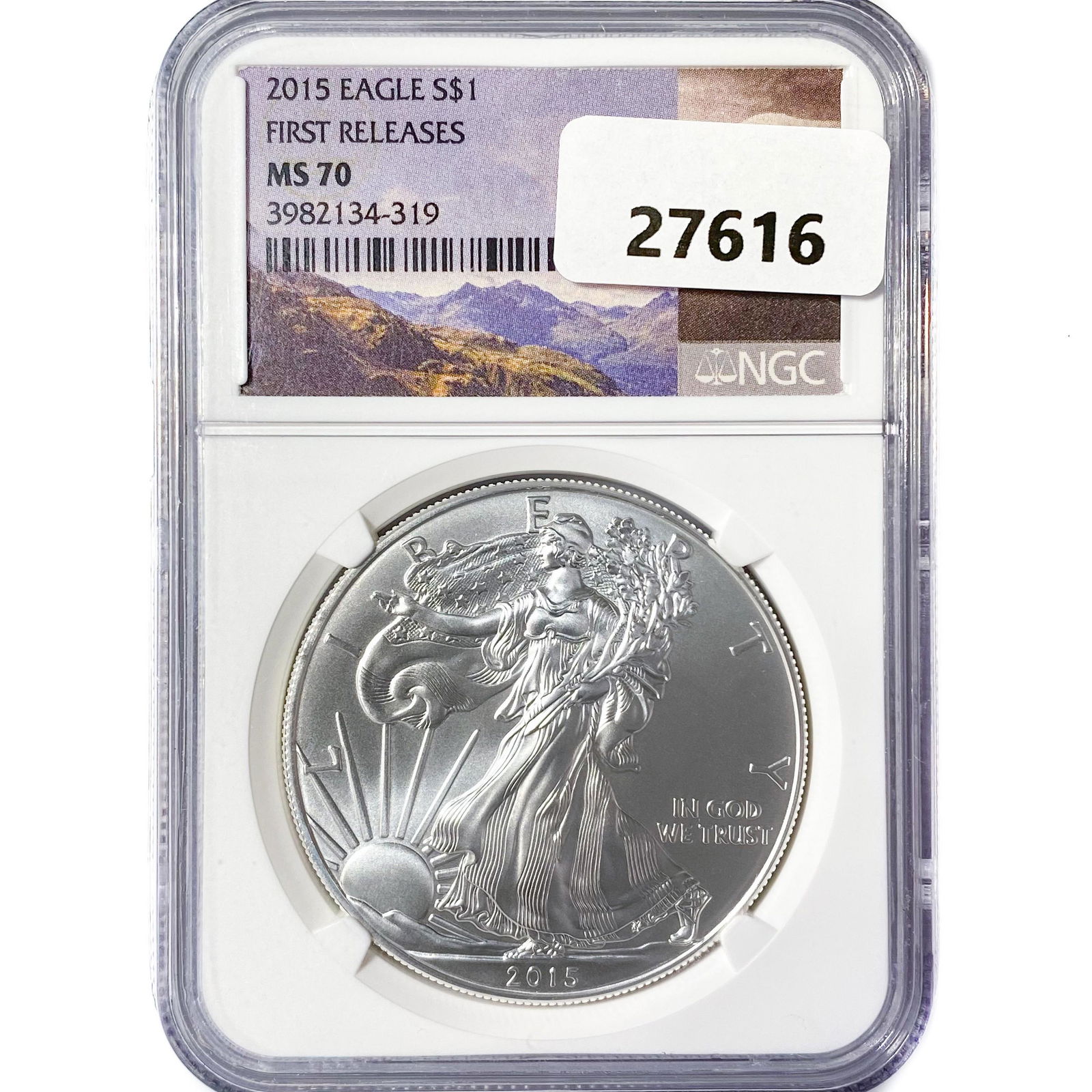 2015 American Silver Eagle NGC MS70 (1 of 2)
