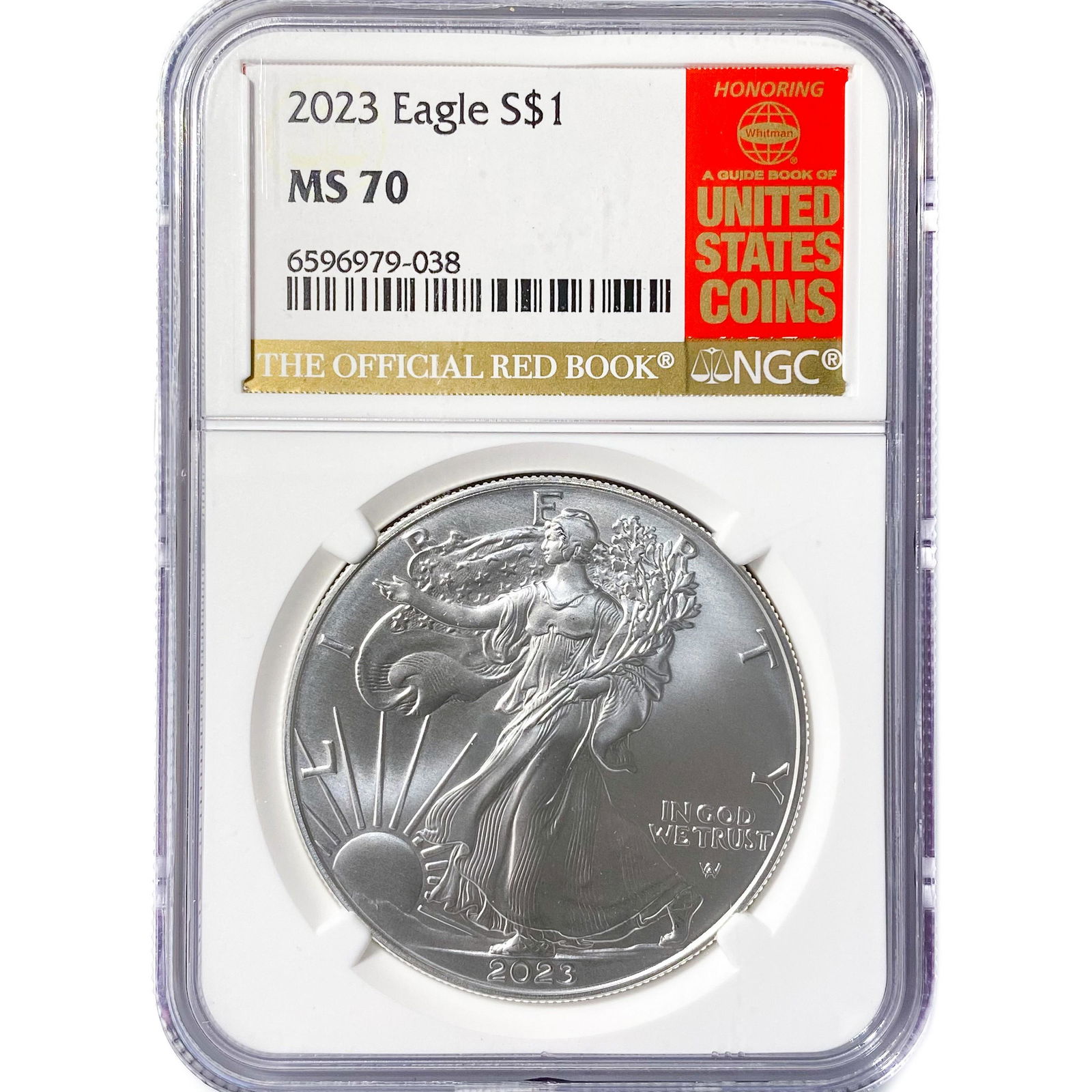 2023 American Silver Eagle NGC MS70 (1 of 2)