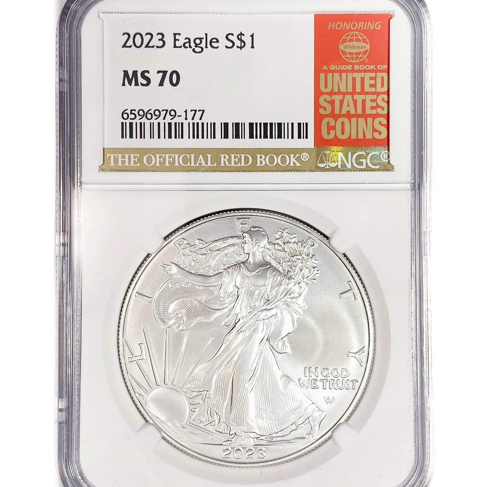 2023 American 1oz Silver Eagle NGC MS70 (1 of 2)