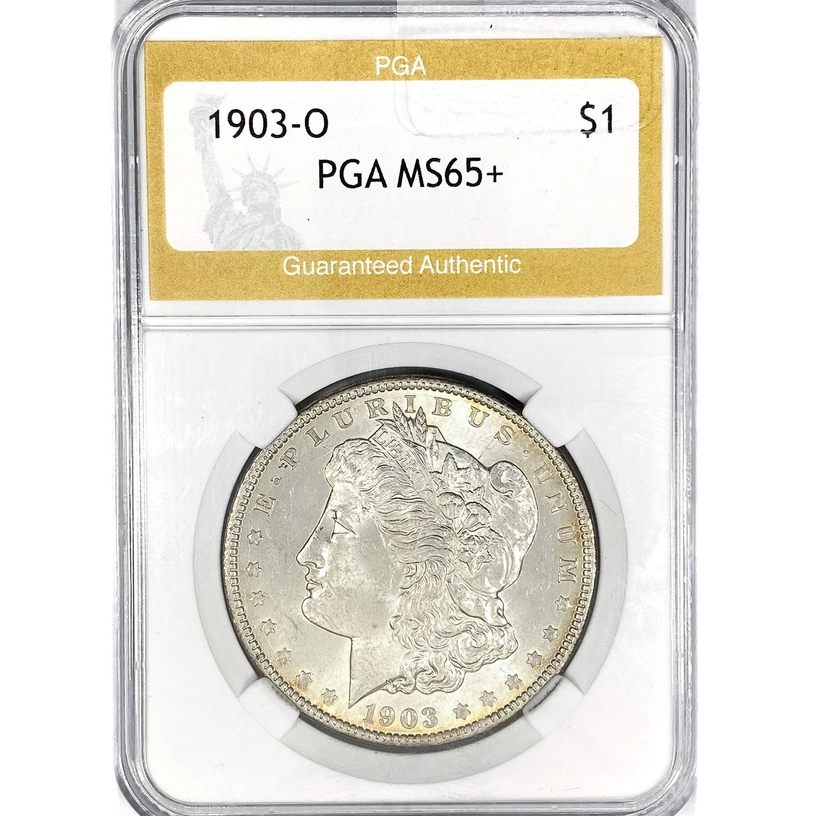 1903-O Morgan Silver Dollar PGA MS65+ (1 of 2)