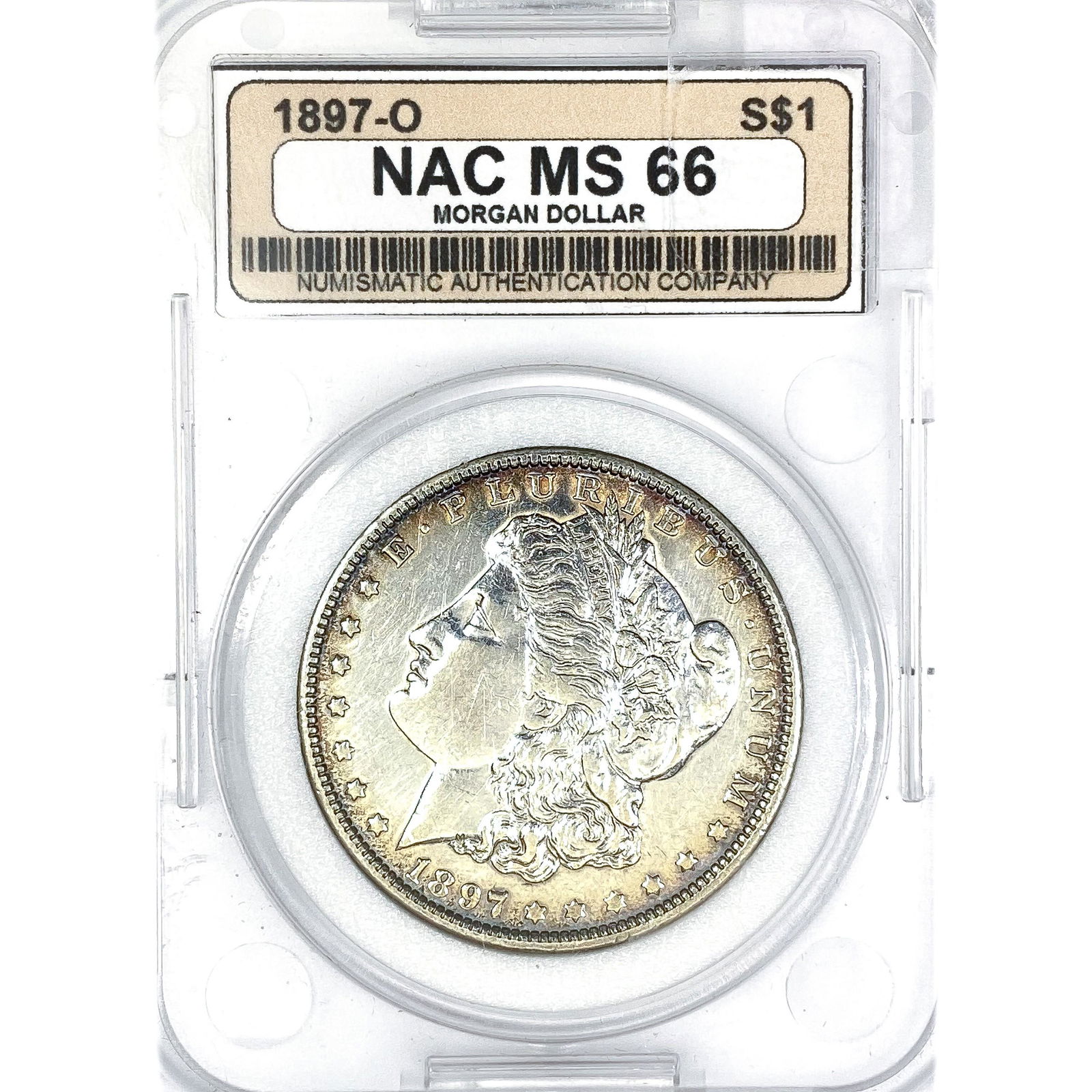 1897-O Morgan Silver Dollar NAC MS66 (1 of 2)