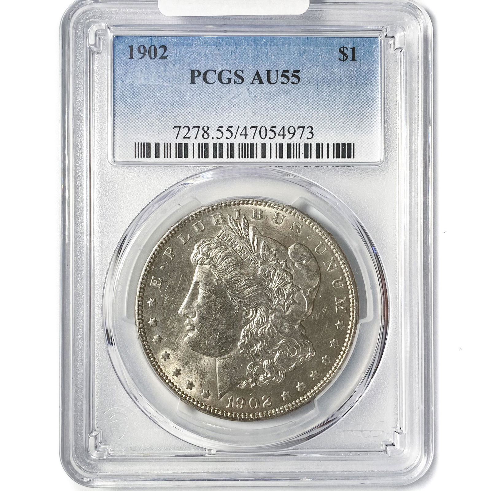 1902 Morgan Silver Dollar PCGS AU55 (1 of 2)