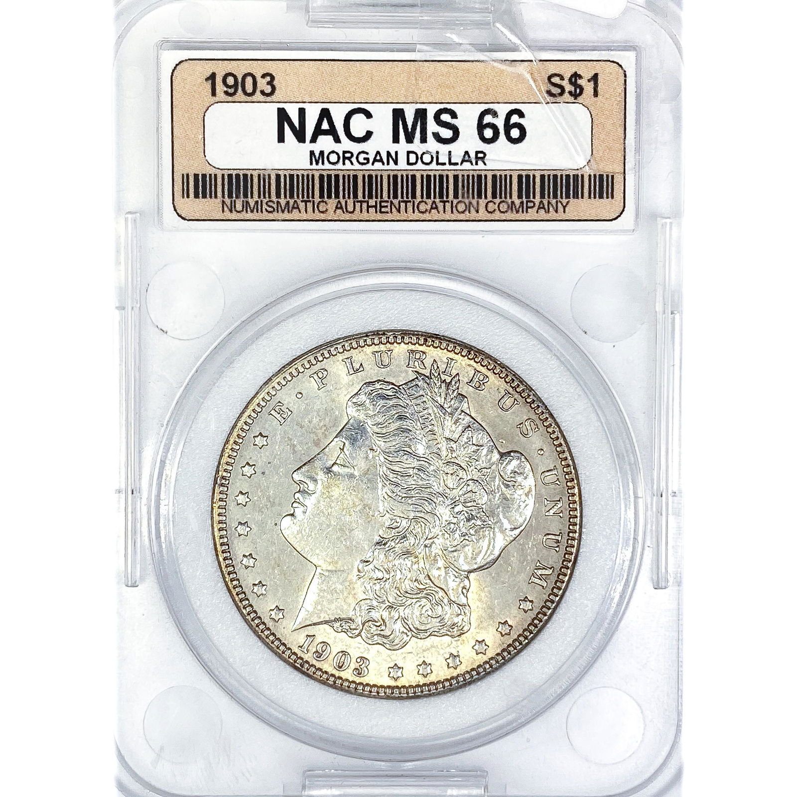 1903 Morgan Silver Dollar NAC MS66 (1 of 2)