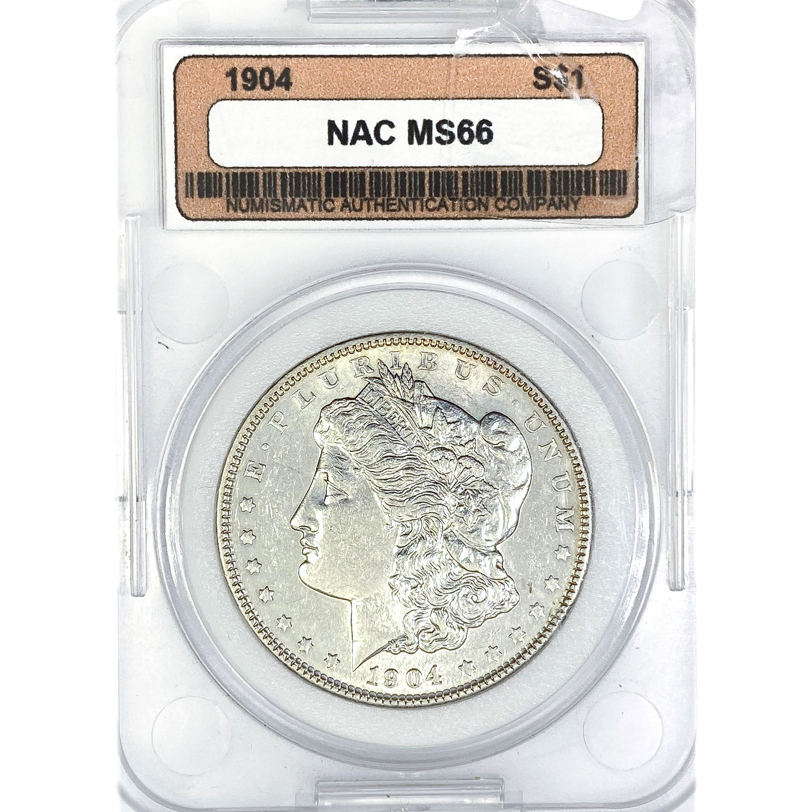 1904 Morgan Silver Dollar NAC MS66 (1 of 2)