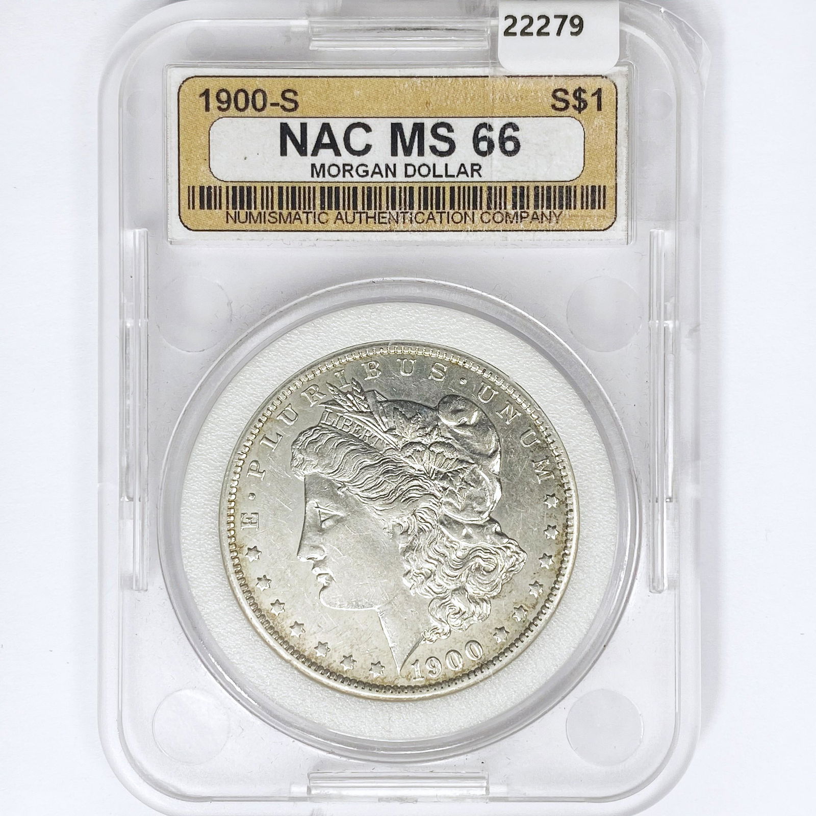 1900-S Morgan Silver Dollar NAC MS66 (1 of 2)