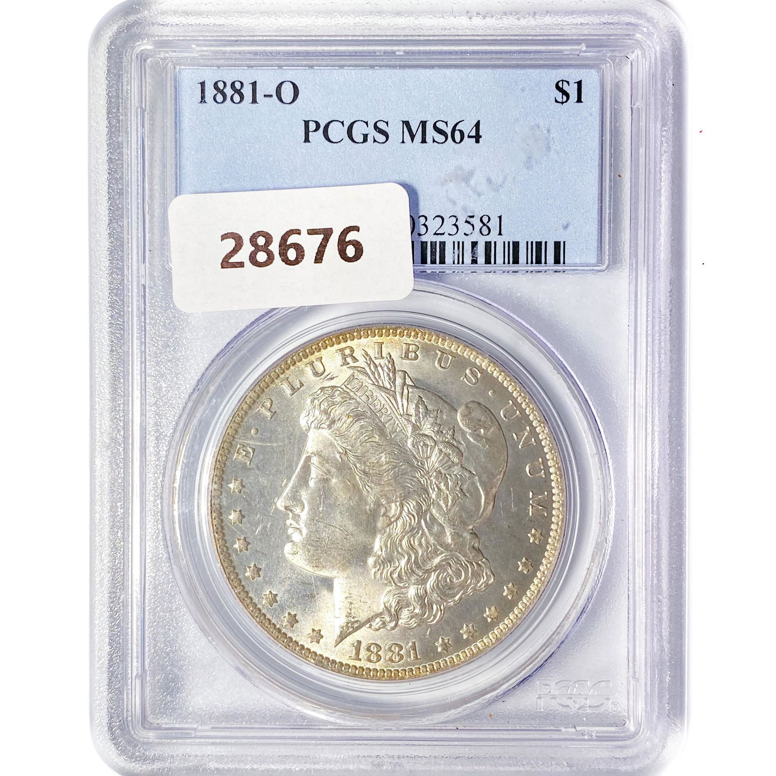 1881-O Morgan Silver Dollar PCGS MS64 (1 of 2)