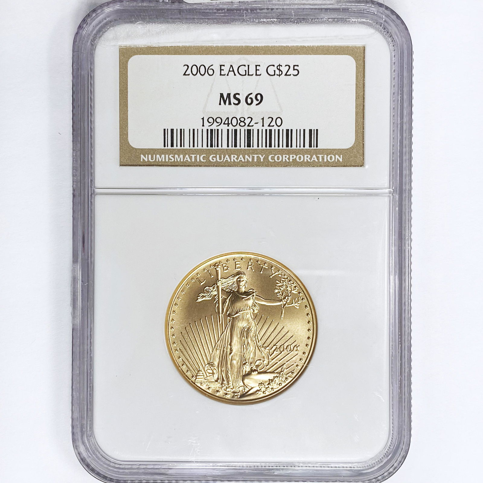 2006 $25 1/2oz American Gold Eagle NGC MS69 (1 of 2)