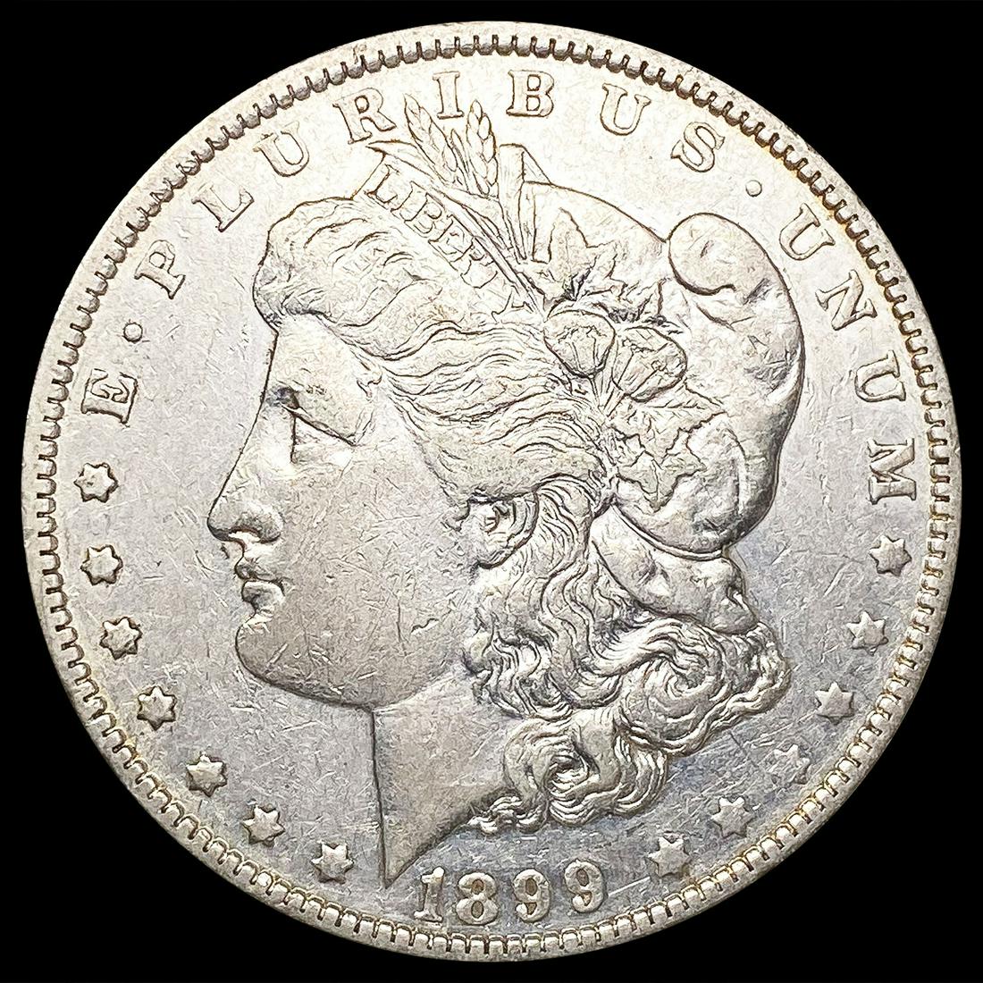 1899-O Micro O Morgan Silver Dollar NEARLY UNCIRCU (1 of 2)