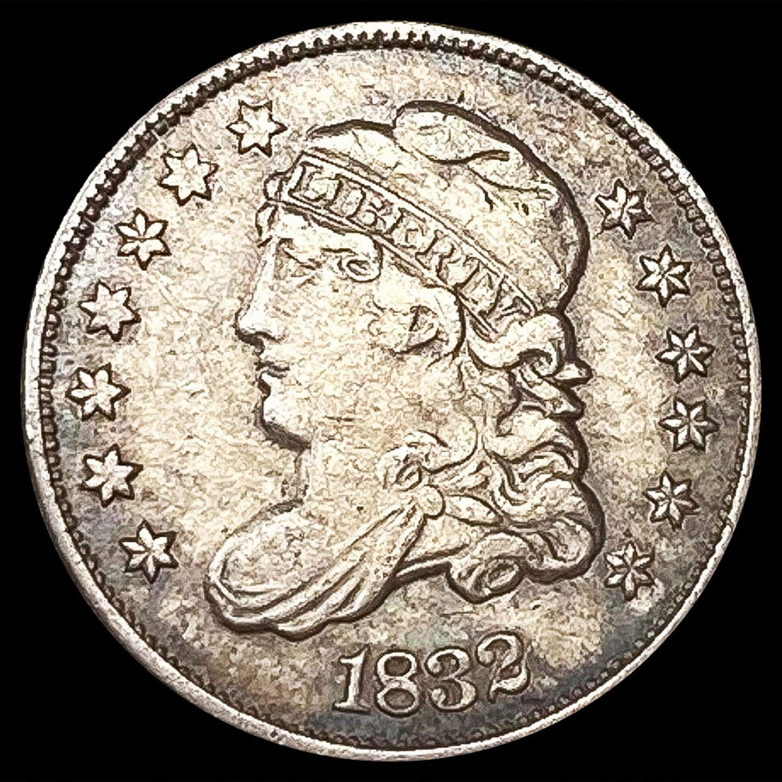 1832 Capped Bust Half Dime NEARLY UNCIRCULATED (1 of 2)