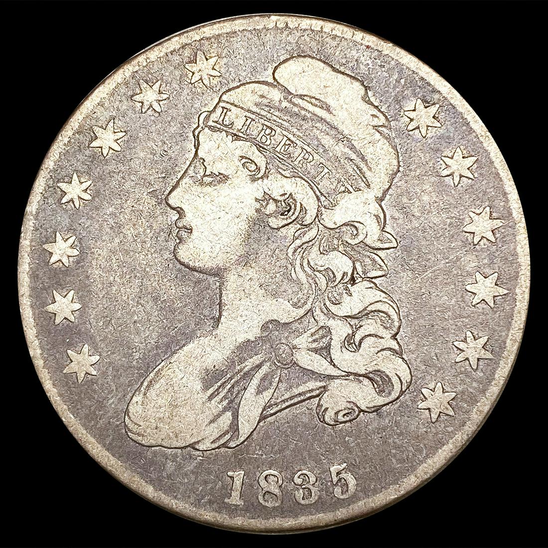 1835 Capped Bust Half Dollar NICELY CIRCULATED (1 of 2)