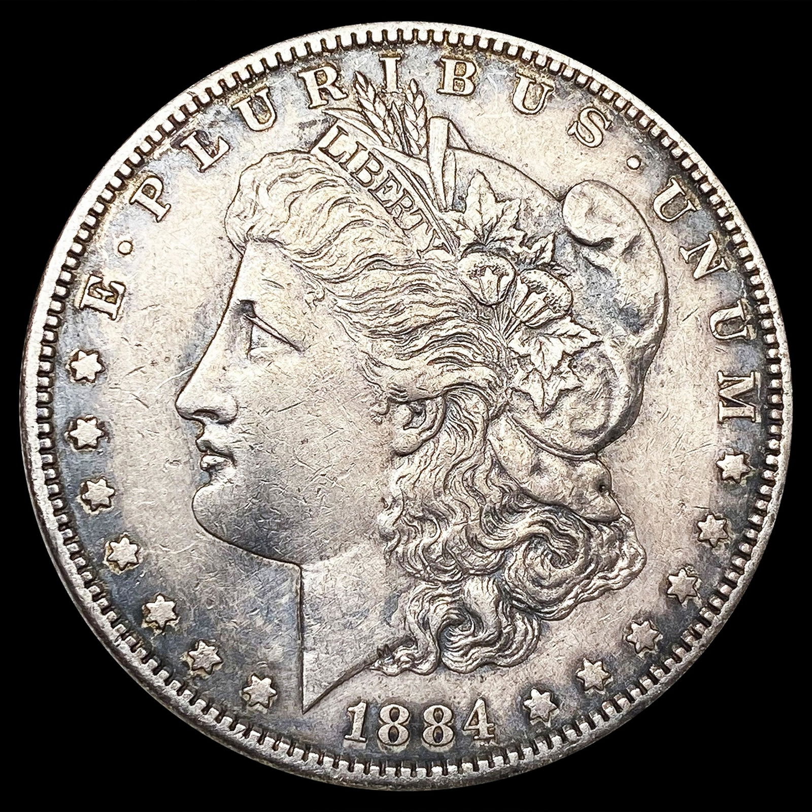 1884-S Morgan Silver Dollar CLOSELY UNCIRCULATED (1 of 2)