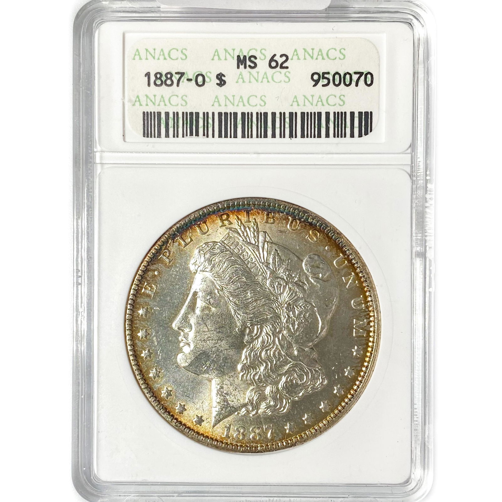 1887-O Morgan Silver Dollar ANACS MS62 (1 of 2)