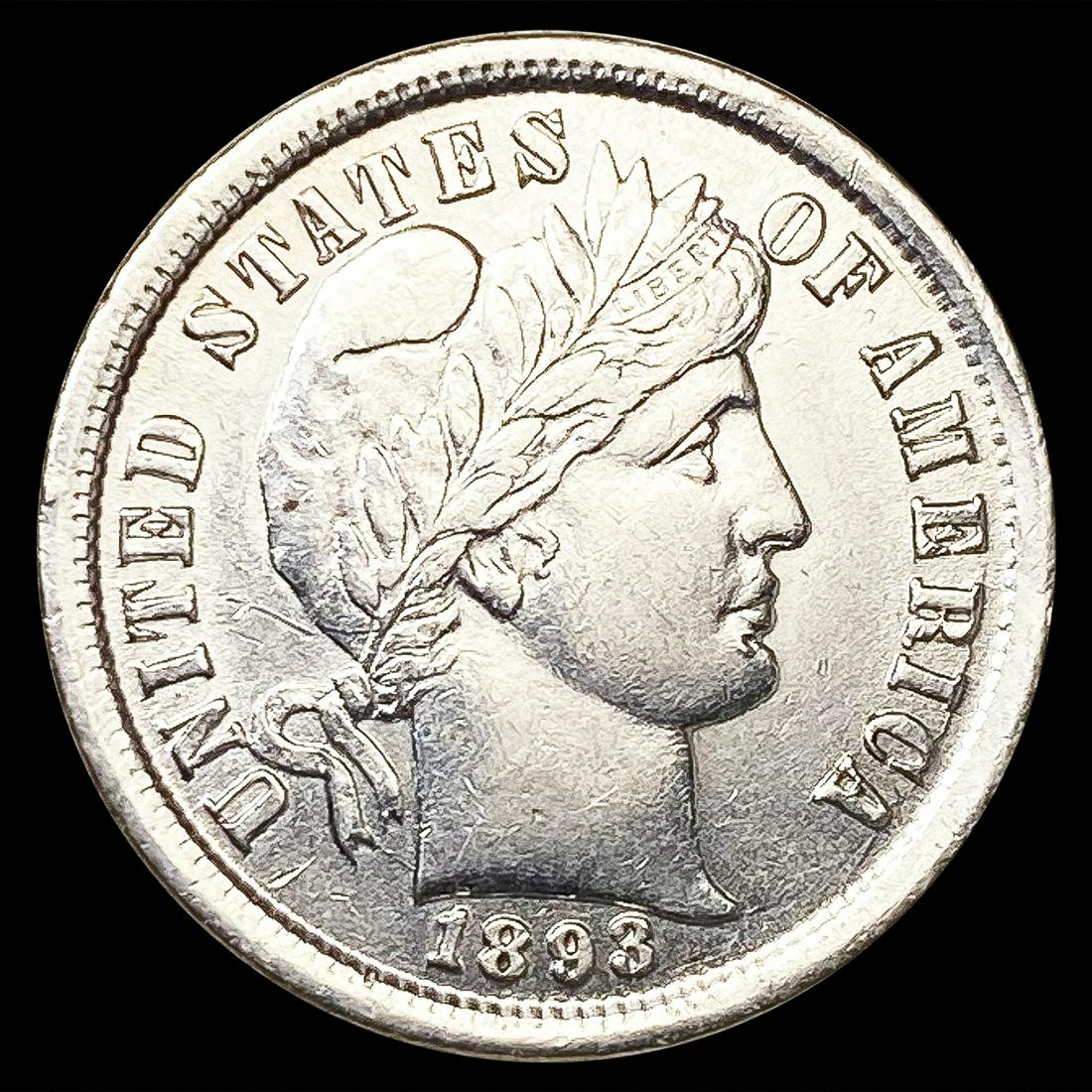 1893 Barber Dime UNCIRCULATED (1 of 2)