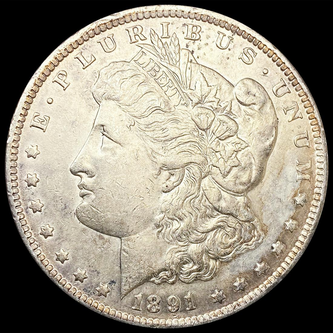 1891-CC Morgan Silver Dollar CLOSELY UNCIRCULATED (1 of 2)