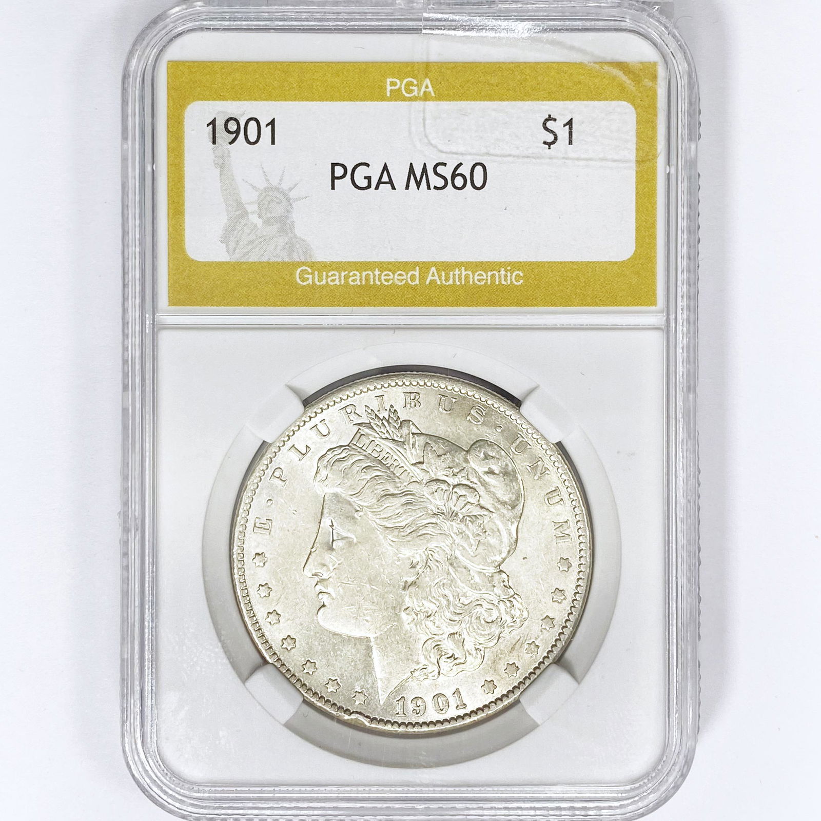 1901 Morgan Silver Dollar PGA MS60 (1 of 2)