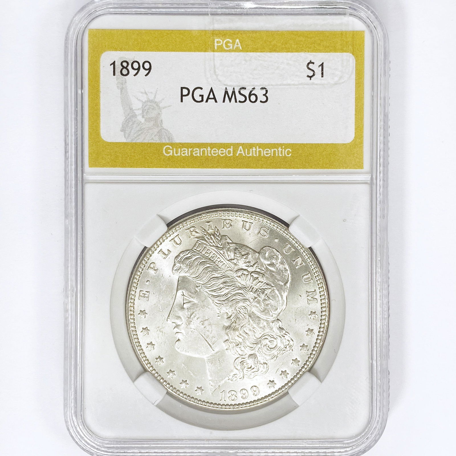 1899 Morgan Silver Dollar PGA MS63 (1 of 2)