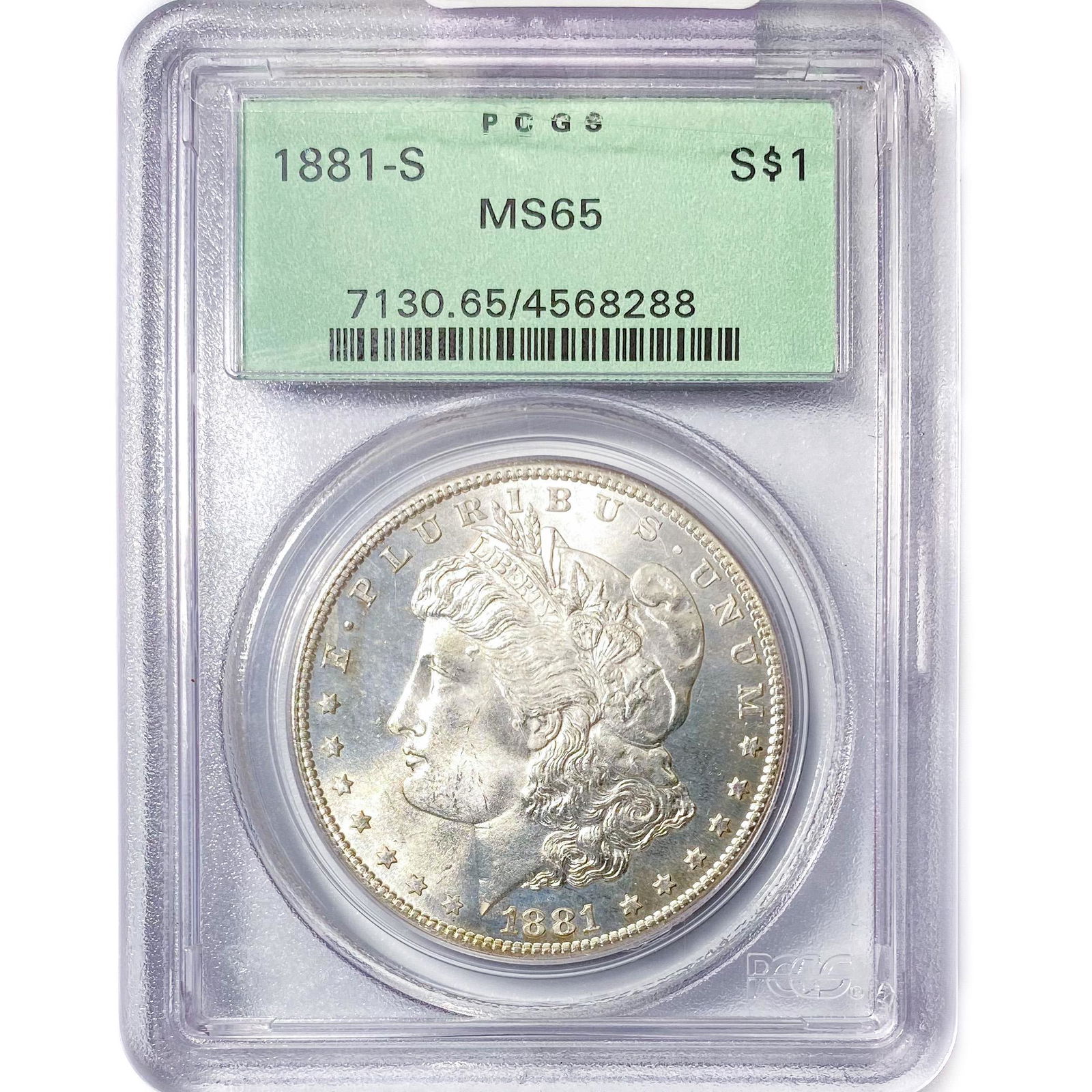 1881-S Morgan Silver Dollar PCGS MS65 (1 of 2)