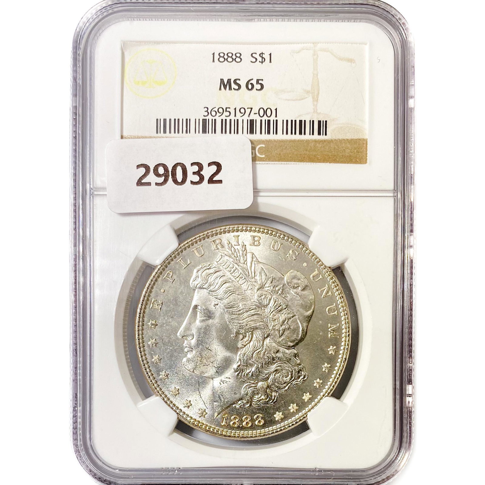 1888 Morgan Silver Dollar NGC MS65 (1 of 2)
