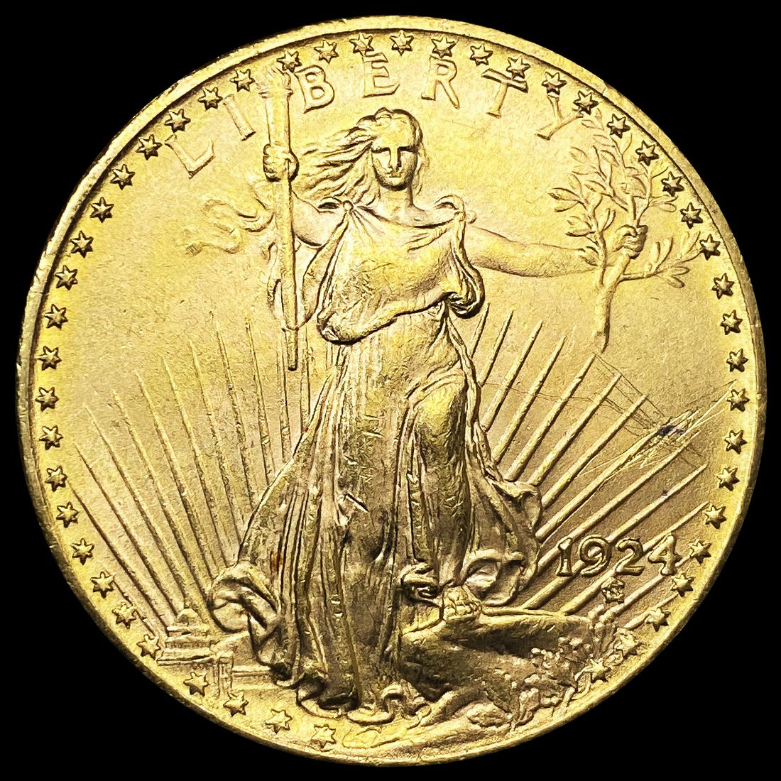 1924 $20 Gold Double Eagle UNCIRCULATED (1 of 2)