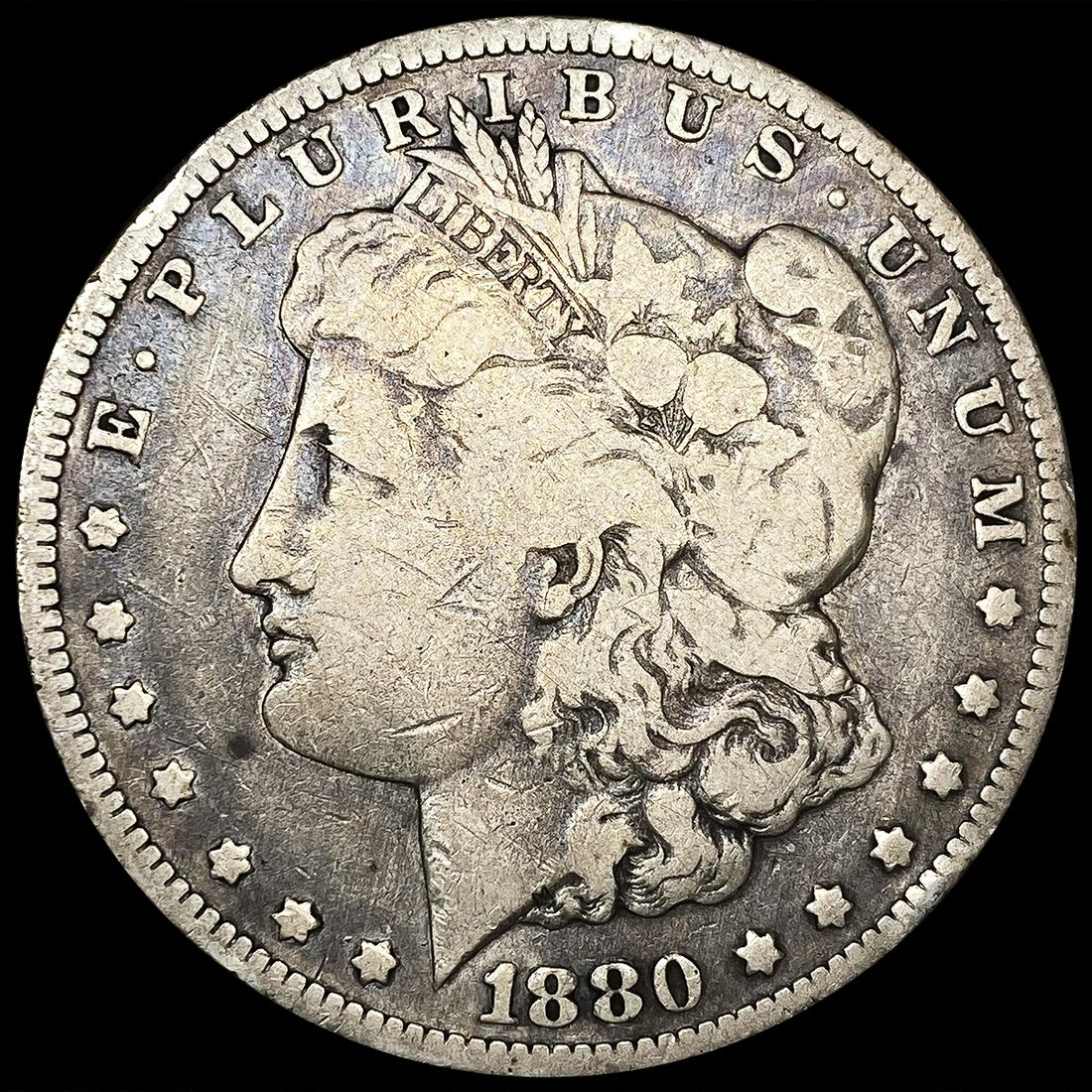1880-CC Morgan Silver Dollar NICELY CIRCULATED (1 of 2)