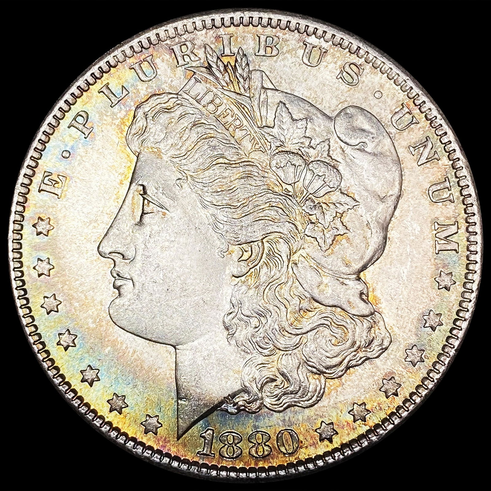 1880-S Morgan Silver Dollar CHOICE BU (1 of 2)