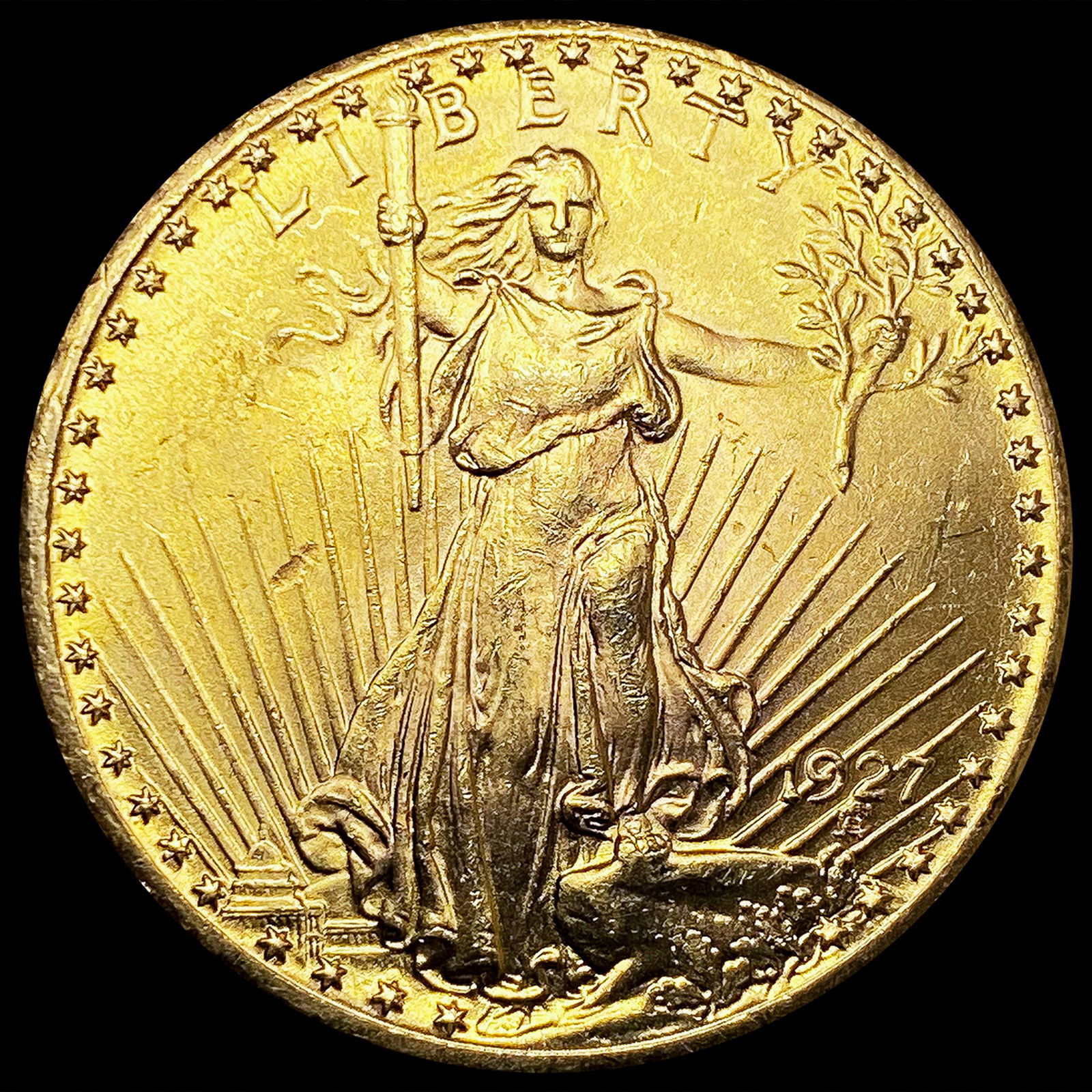 1927 $20 Gold Double Eagle UNCIRCULATED (1 of 2)