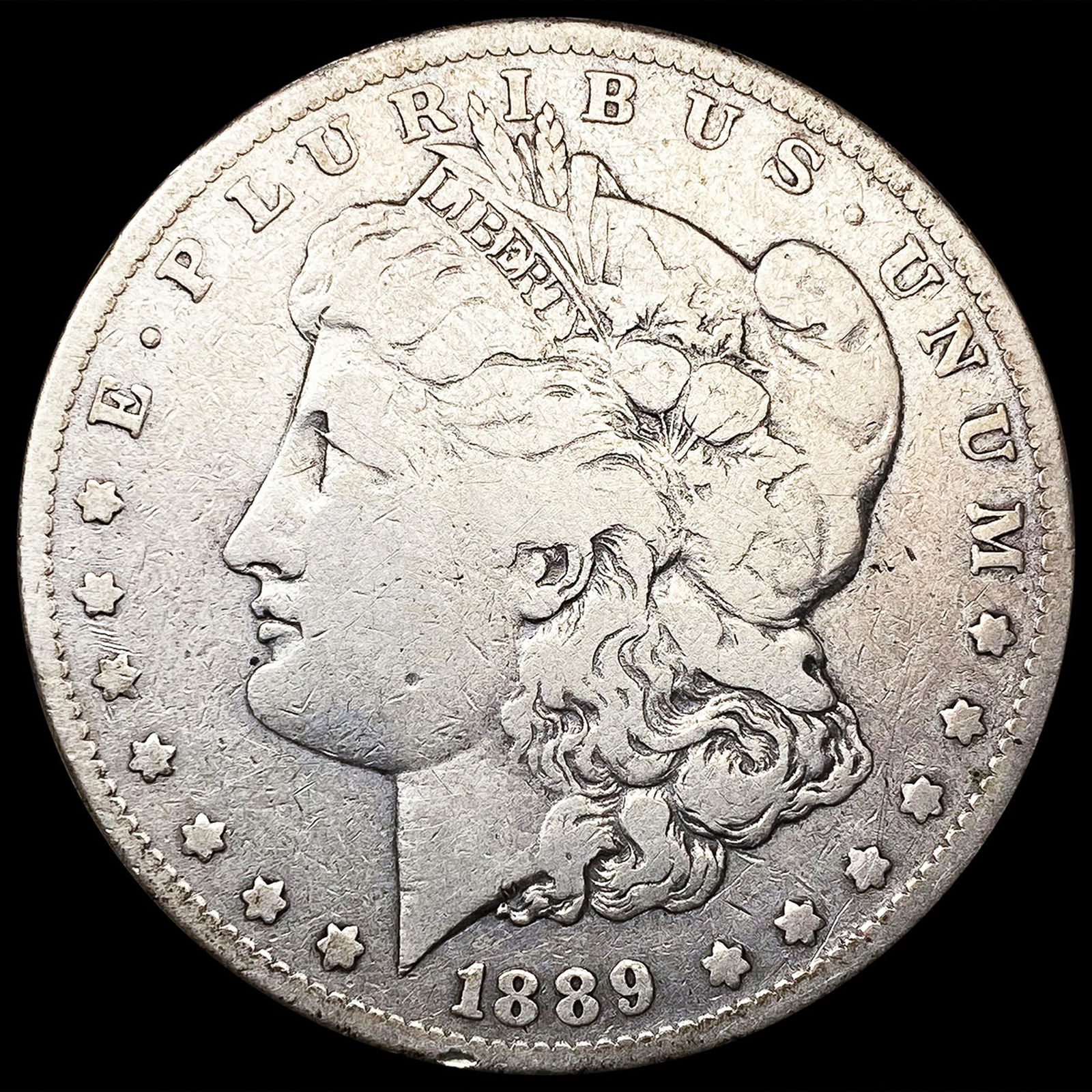 1889-CC Morgan Silver Dollar LIGHTLY CIRCULATED (1 of 2)