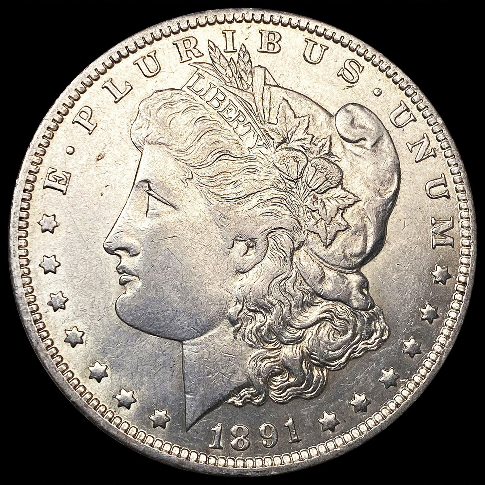 1891-O Morgan Silver Dollar CLOSELY UNCIRCULATED (1 of 2)