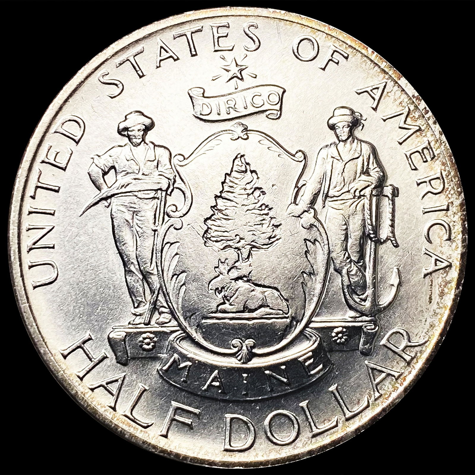 1920 Maine Half Dollar UNCIRCULATED (1 of 2)