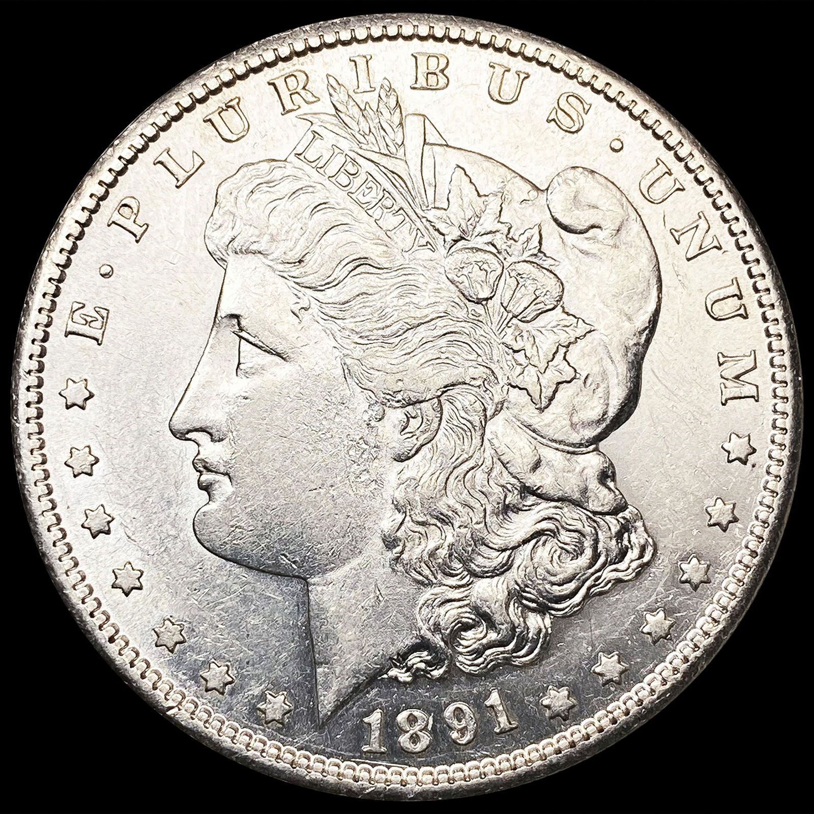 1891-S Morgan Silver Dollar UNCIRCULATED (1 of 2)