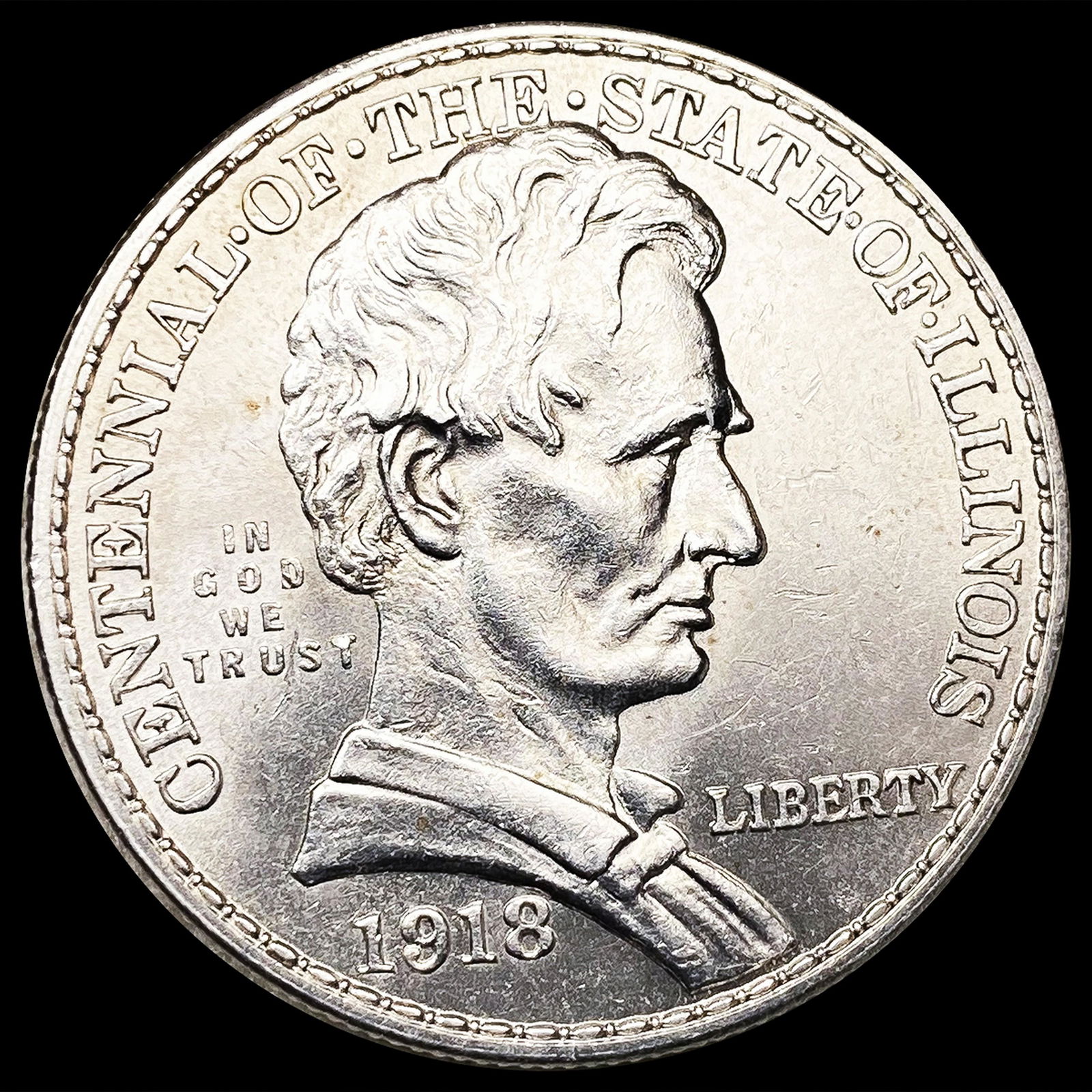 1918 Illinois Half Dollar UNCIRCULATED (1 of 2)