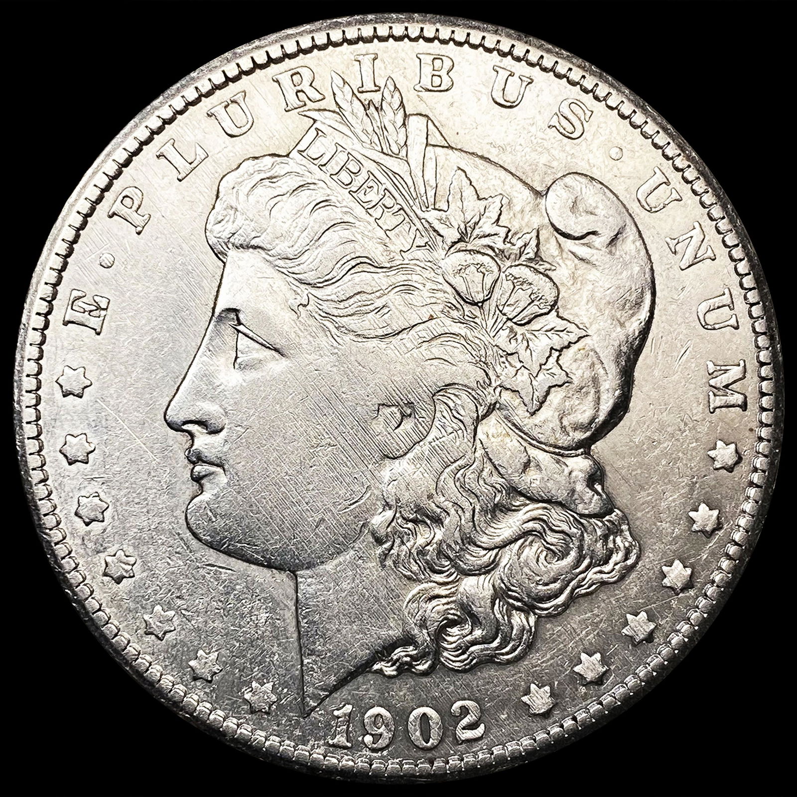 1902-S Morgan Silver Dollar NEARLY UNCIRCULATED (1 of 2)