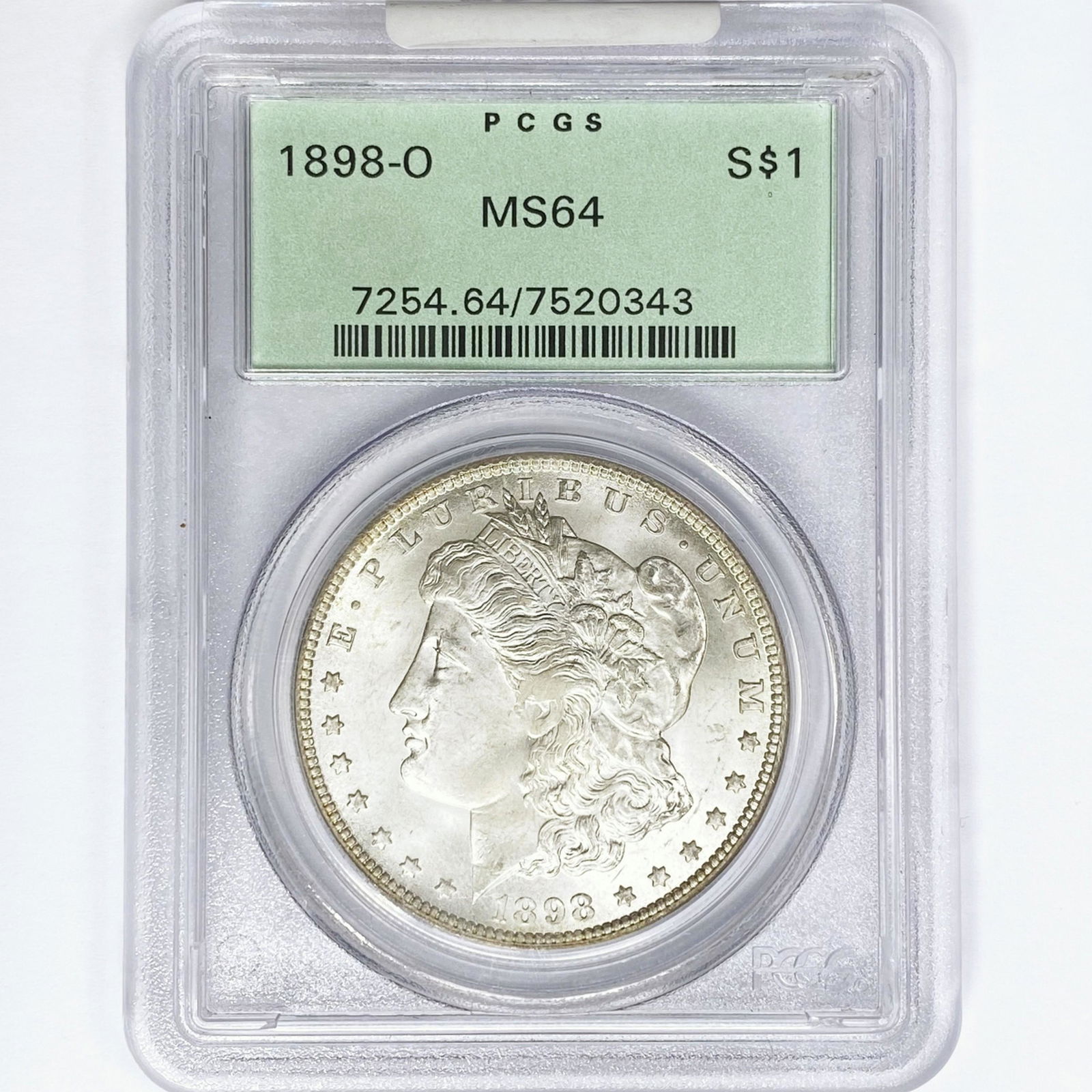 1898-O Morgan Silver Dollar PCGS MS64 (1 of 2)