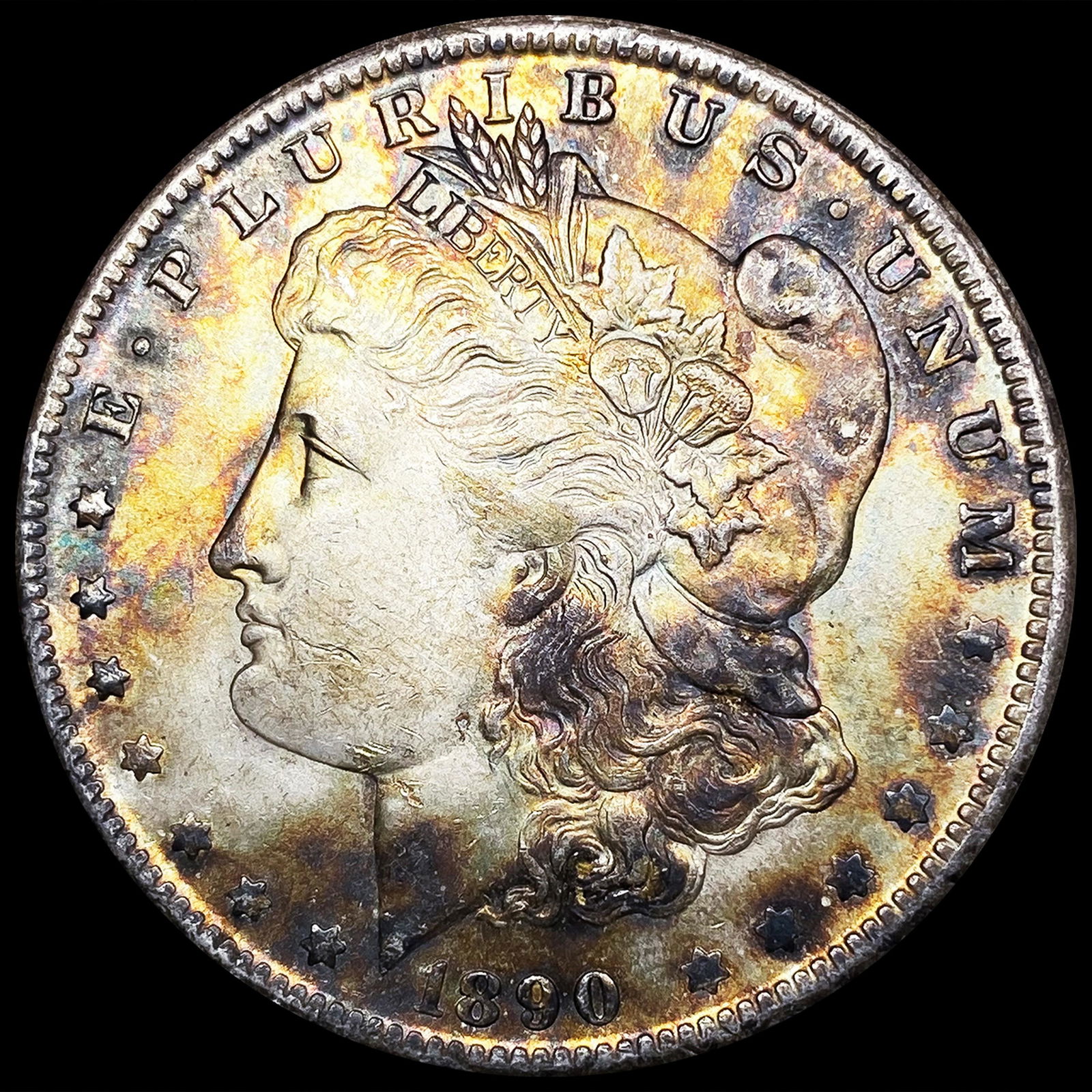1890-O Morgan Silver Dollar CLOSELY UNCIRCULATED (1 of 2)