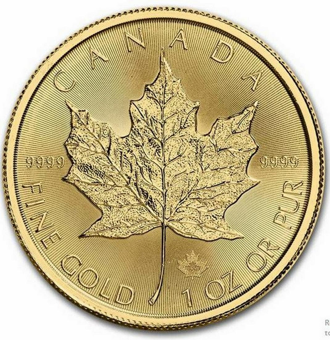 2022 Canadian Gold Maple 1 oz: 2022 Canadian Gold Maple 1 oz