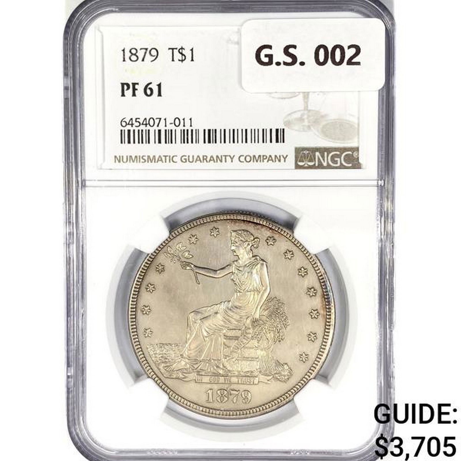 1879 Silver Trade Dollar NGC PF61 (1 of 2)