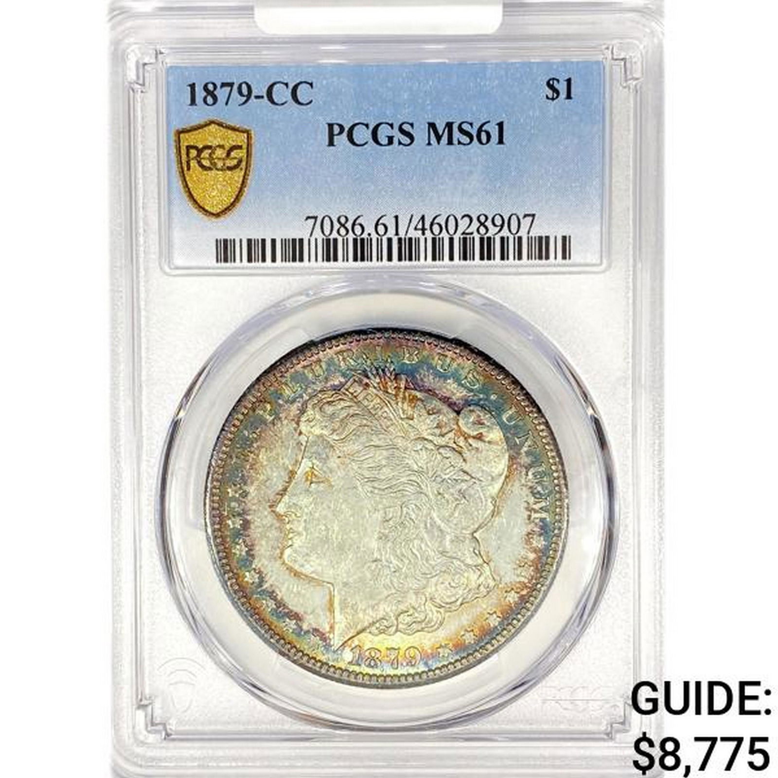 1879-CC Morgan Silver Dollar PCGS MS61 (1 of 2)
