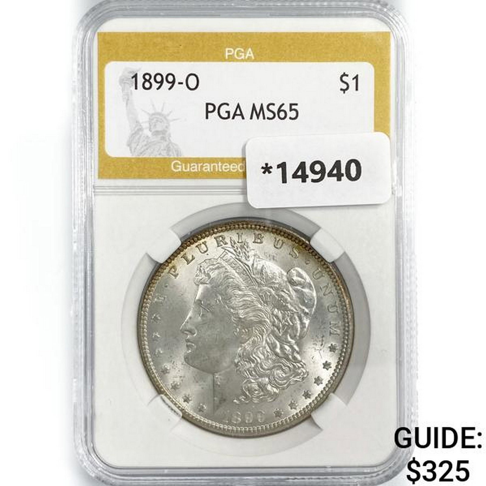 1899-O Morgan Silver Dollar PGA MS65 (1 of 2)