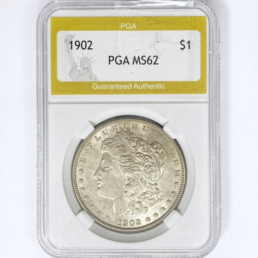 1902 Morgan Silver Dollar PGA MS62 (1 of 2)