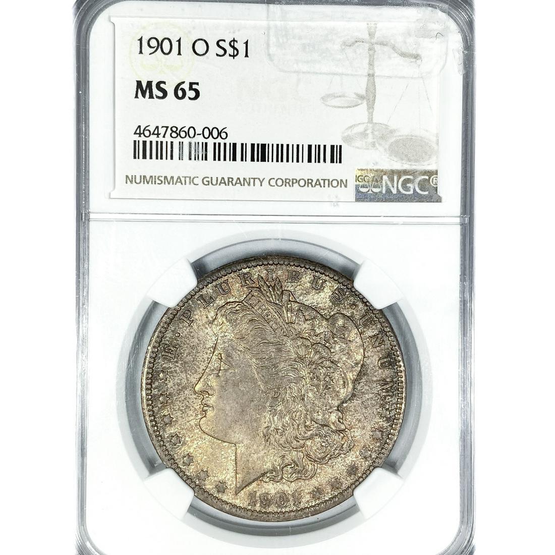 1901-O Morgan Silver Dollar NGC MS65 (1 of 2)