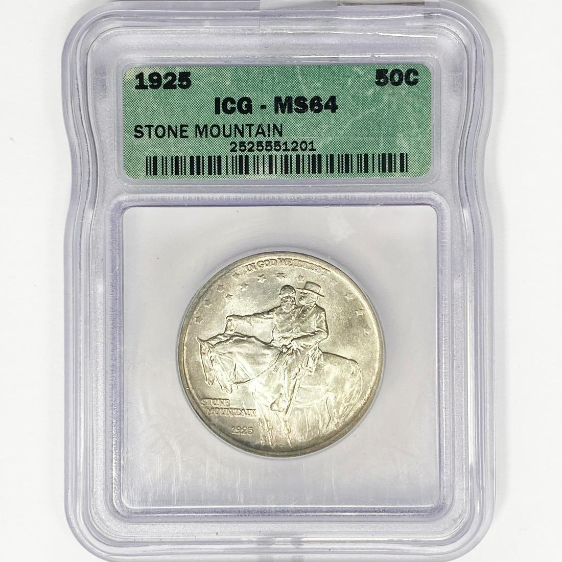 1925 Stone Mountain Half Dollar ICG MS64 (1 of 2)