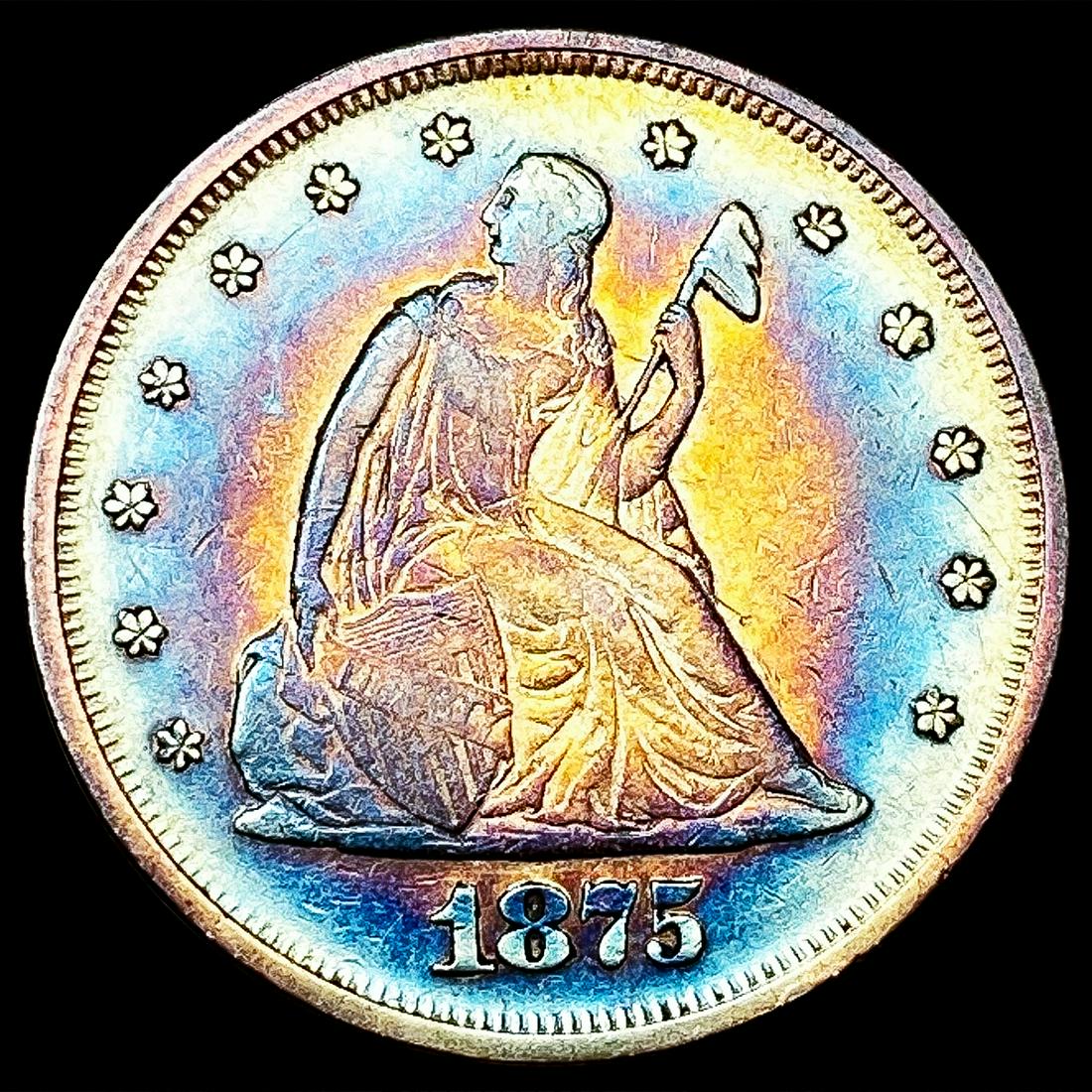 1875 Twenty Cent Piece CLOSELY UNCIRCULATED (1 of 2)