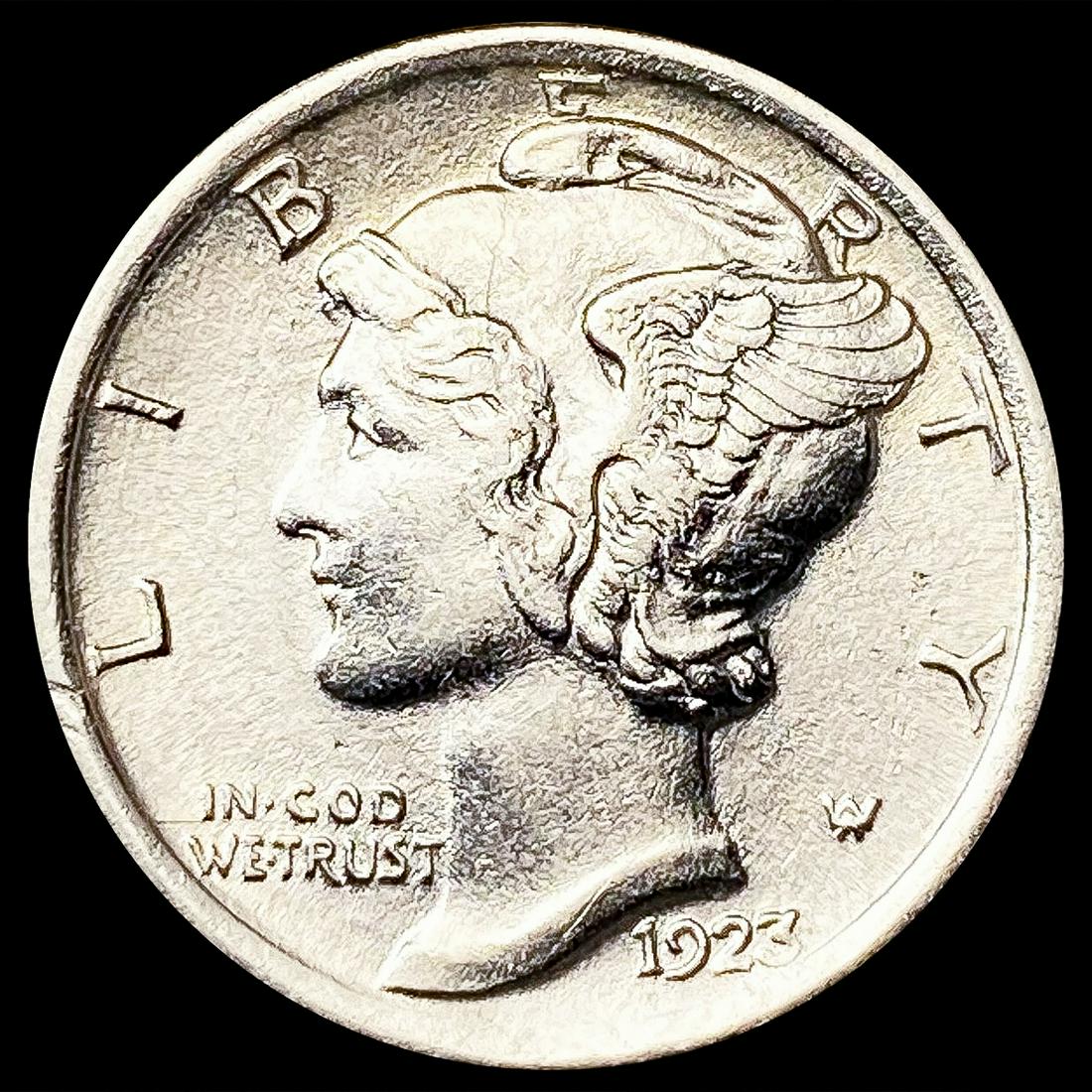 1923 FSB Mercury Dime CHOICE BU (1 of 2)