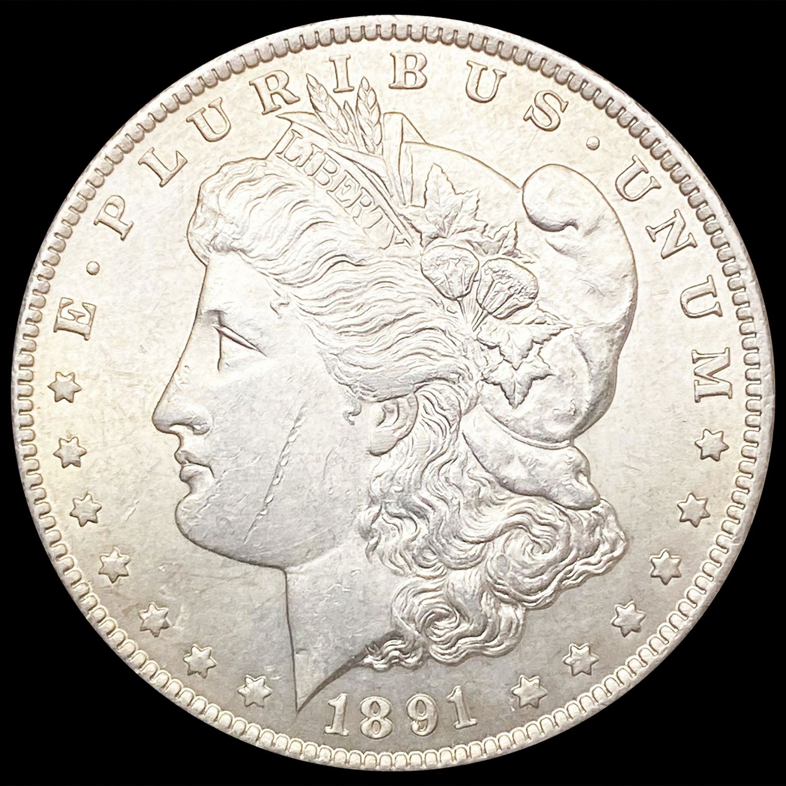 1891-CC Morgan Silver Dollar UNCIRCULATED (1 of 2)
