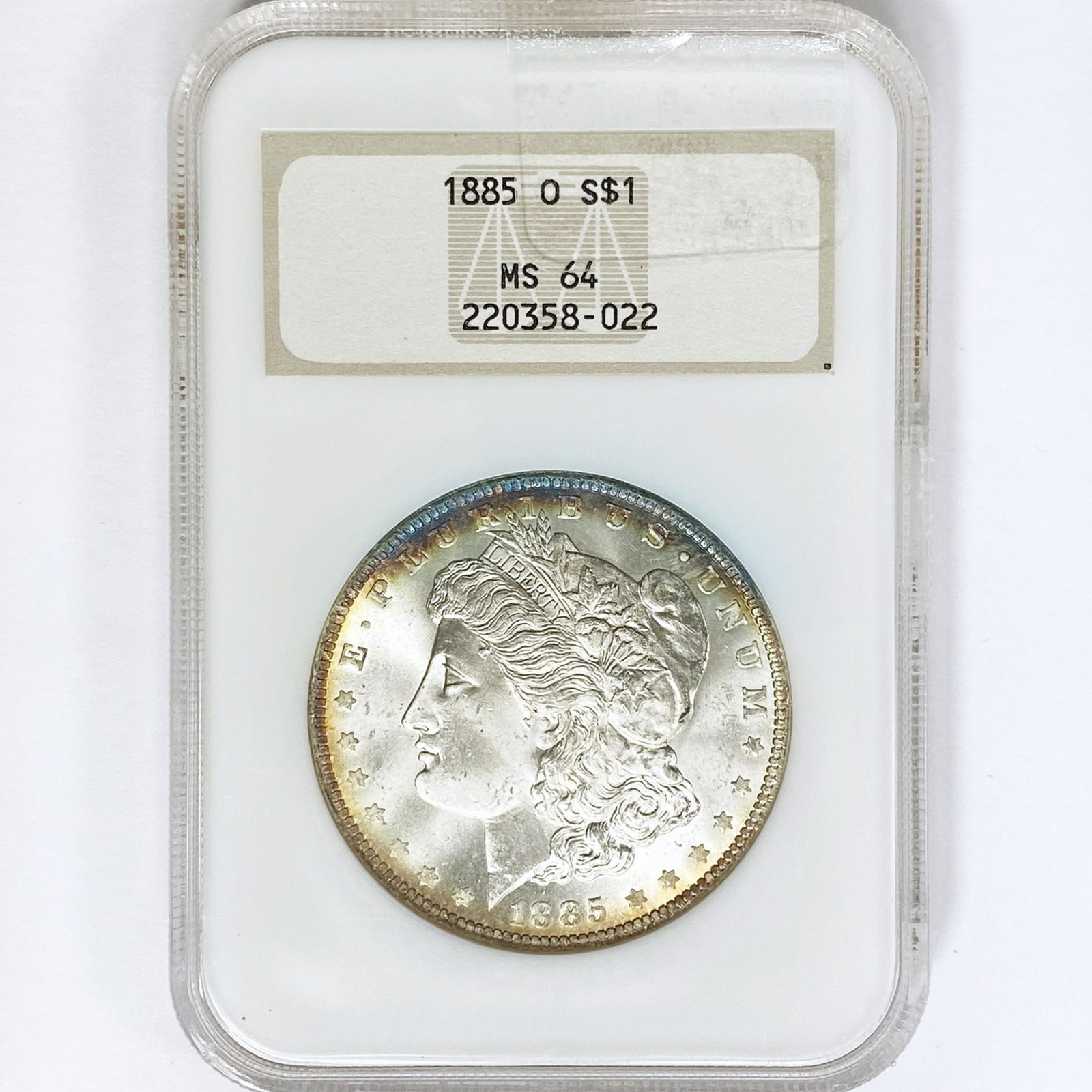 1885-O Morgan Silver Dollar NGC MS64 (1 of 2)