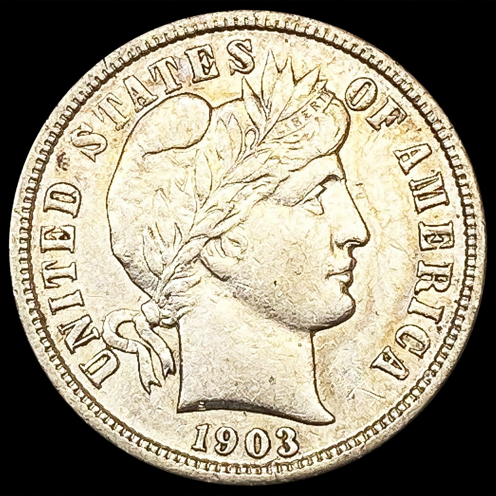 1903 Barber Dime CLOSELY UNCIRCULATED (1 of 2)