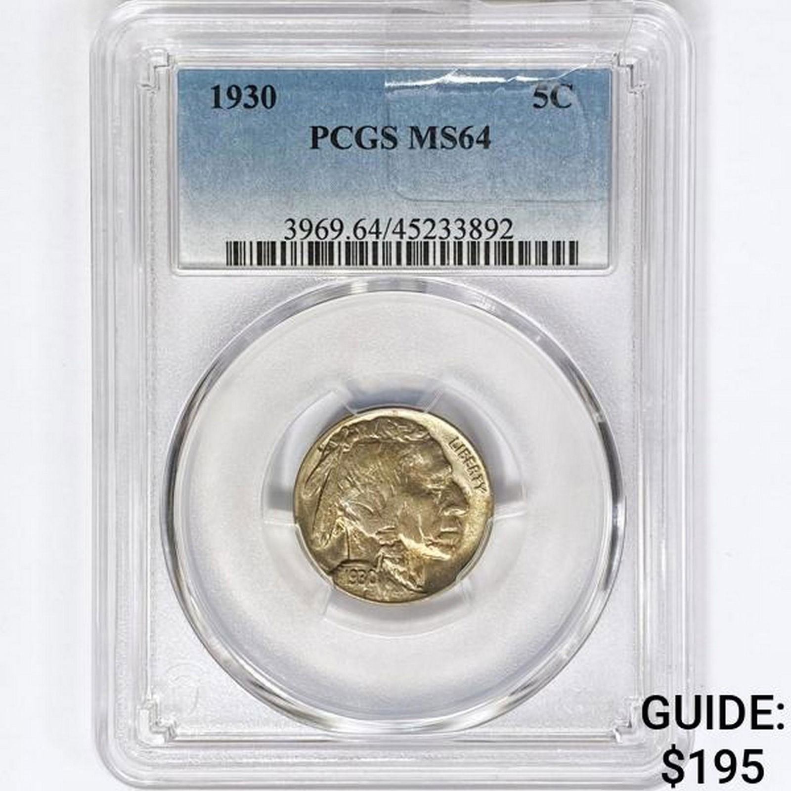1930 Buffalo Nickel PCGS MS64 (1 of 2)