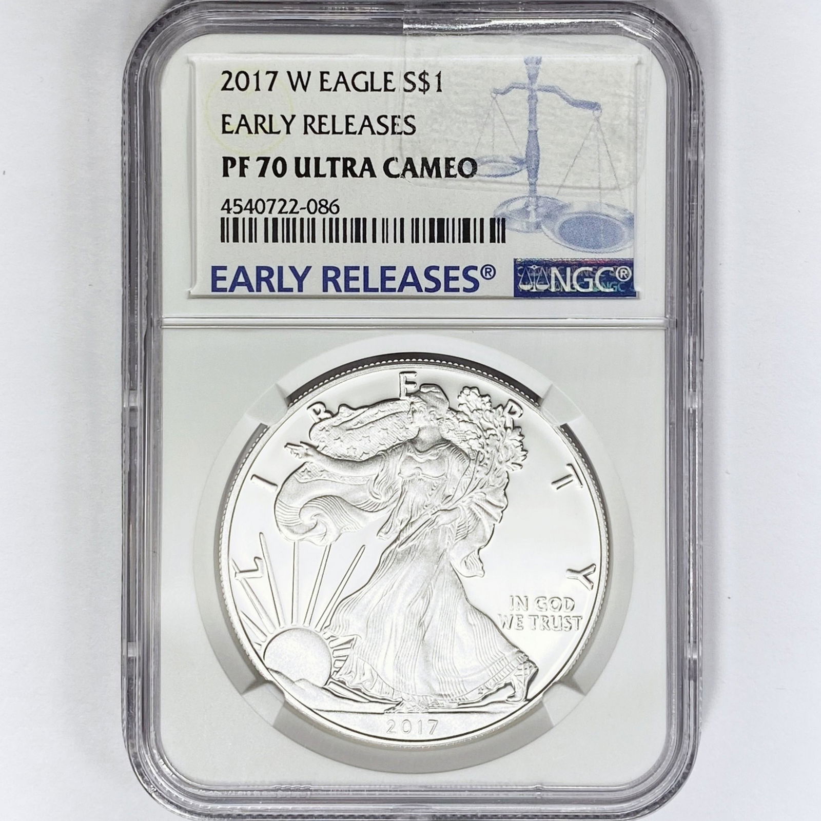 2017-W American Silver Eagle NGC PF70 UC (1 of 2)